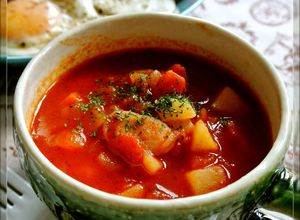簡単♡トマトスープ（ミネストローネ）-レシピのメイン写真