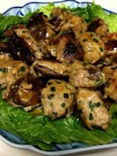 肉詰めしいたけの中華あんかけ-レシピのメイン写真