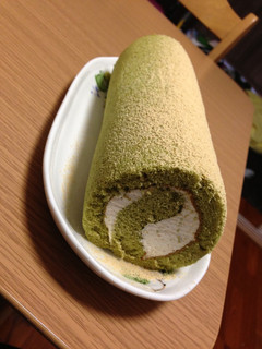 もちふわ♪抹茶の和風ロールケーキ-レシピのメイン写真