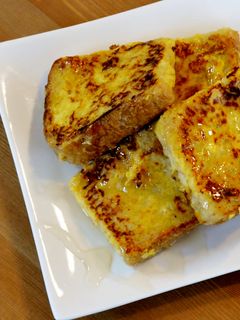 ヨーグルトと豆乳で♪簡単フレンチトースト-レシピのメイン写真