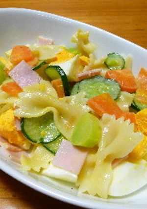 ファルファッレで✿春色パスタサラダ✿-レシピのメイン写真