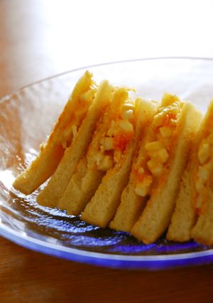 朝食・お弁当に『内緒・玉子サンドイッチ』-レシピのメイン写真