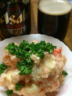 クリームチーズでタラモサラダだワン-レシピのメイン写真