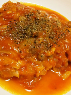 鶏もも肉のトマトソース煮込み-レシピのメイン写真