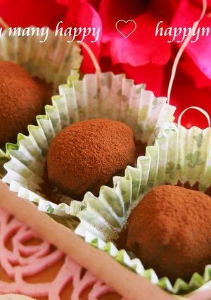 ☆簡単☆ ヨーグルト×生チョコトリュフ☆-レシピのメイン写真