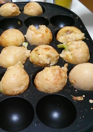 たこ焼き(*^^*)小麦粉で-レシピのメイン写真