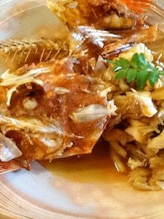 カサゴの唐揚げ&煮付け-レシピのメイン写真