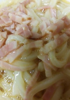 ズボラなあなたに◎釜玉ポン酢うどん-レシピのメイン写真