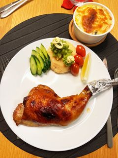 漬けこんで焼くだけ!簡単ローストチキン-レシピのメイン写真