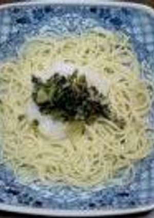 簡単♪おみ漬けパスタ-レシピのメイン写真