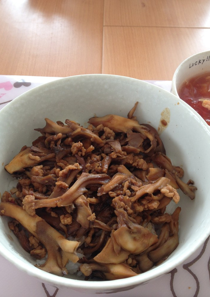 絶品♪ 舞茸の甘みそ丼-レシピのメイン写真