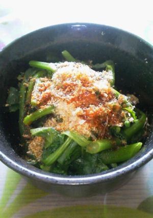 つまみ菜の和え物！お弁当もOK◎-レシピのメイン写真