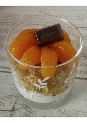 缶詰deシリアルヨーグルト-レシピのメイン写真