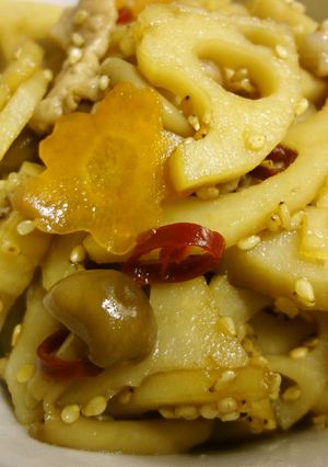 冷凍OK☆お弁当おかず★蓮根のきんぴら☆-レシピのメイン写真