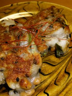 長芋と納豆のお焼き♪お弁当にも❤-レシピのメイン写真