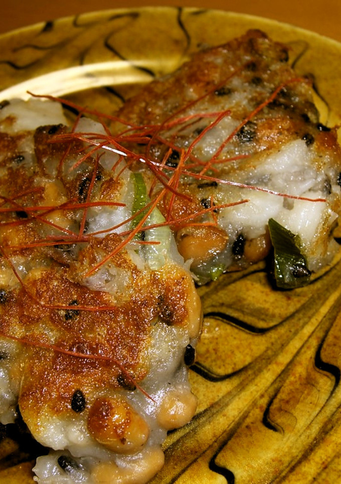 長芋と納豆のお焼き♪お弁当にも❤-レシピのメイン写真