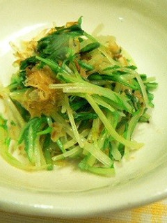 水菜のおひたし★削り節たっぷりだし濃厚-レシピのメイン写真