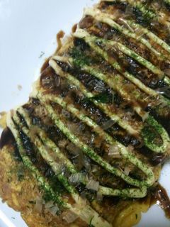お好み焼き風キャベツオムレツ-レシピのメイン写真