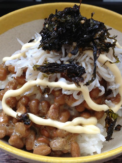 納豆としらすの簡単ご飯-レシピのメイン写真