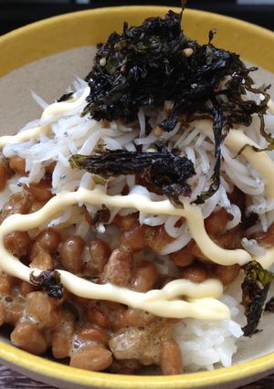 納豆としらすの簡単ご飯-レシピのメイン写真