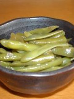 サヤインゲンの炒め煮-レシピのメイン写真