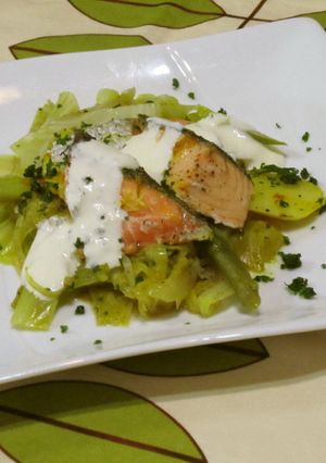 塩鮭と野菜の蒸し煮ターメリック風味-レシピのメイン写真