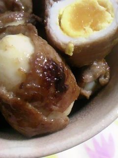 お弁当にぴったり!うずらの肉巻き。-レシピのメイン写真