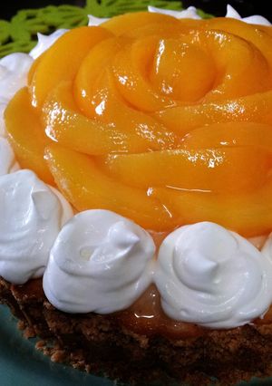 ♪桃のチーズケーキタルト♪-レシピのメイン写真