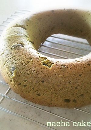 抹茶リングケーキ-レシピのメイン写真
