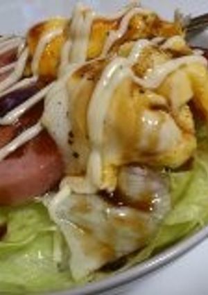 【手抜き】ソーセージ丼-レシピのメイン写真