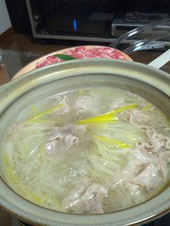 豚しゃぶを白だしで-レシピのメイン写真