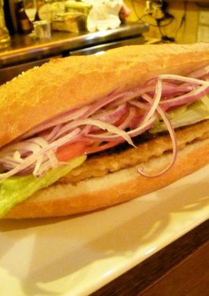 塩鯖で作るトルコ名物さばサンド-レシピのメイン写真