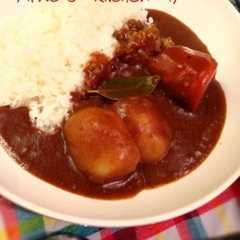 รูปของ 新じゃが大きめ野菜のスパイシーカレー
