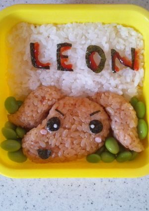 ☆ミニチュアダックスフント☆キャラ弁-レシピのメイン写真