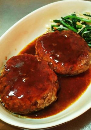 煮込みハンバーグソース-レシピのメイン写真