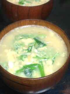 青菜の卵スープ-レシピのメイン写真