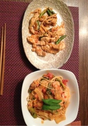 エビとベーコンのトマトクリームパスタ-レシピのメイン写真