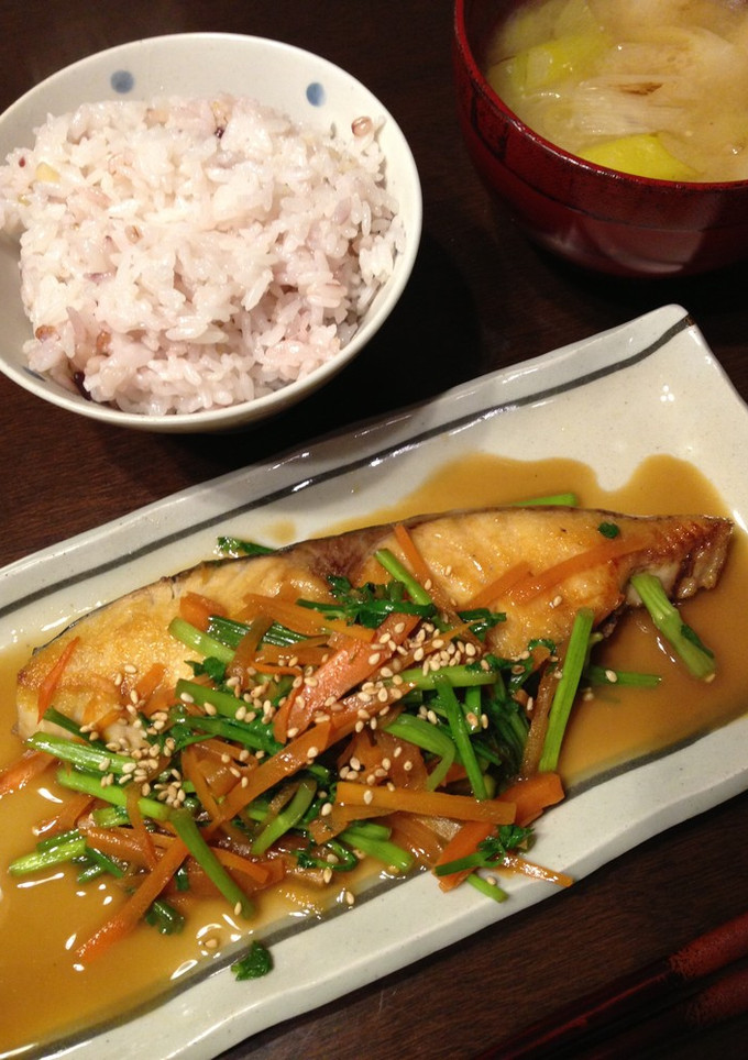 鰆とセリの中華煮-レシピのメイン写真