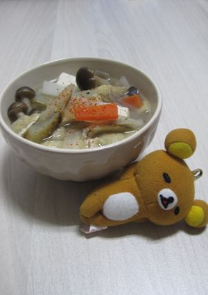 お腹が喜ぶ食べるスープ～根菜編～-レシピのメイン写真