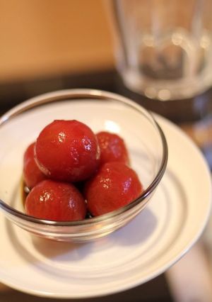 ミニトマトのバルサミコ酢漬け-レシピのメイン写真