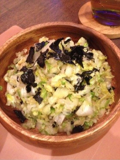 簡単一品〜白菜の海苔鰹和え-レシピのメイン写真