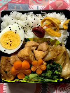 3/31ヨッチャン☆鶏すき焼き弁当-レシピのメイン写真