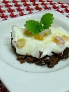 プチケーキ風水切りダノンデザート-レシピのメイン写真