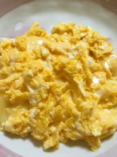 チーズたっぷり☆いり卵-レシピのメイン写真