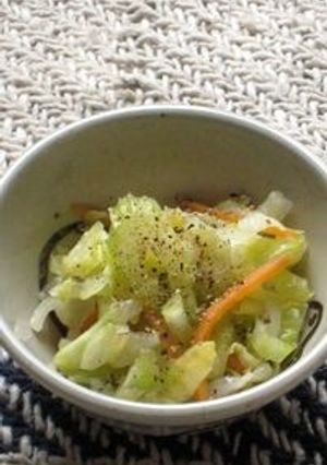 野菜ソムリエの、もぐもぐキャベツサラダ。-レシピのメイン写真