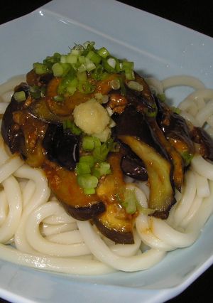 中華名菜　冷やしマーボー茄子うどん-レシピのメイン写真