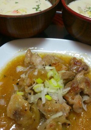 鶏肉と玉葱の甘酢煮-レシピのメイン写真