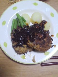 ひき肉と豆腐のハンバーグ-レシピのメイン写真