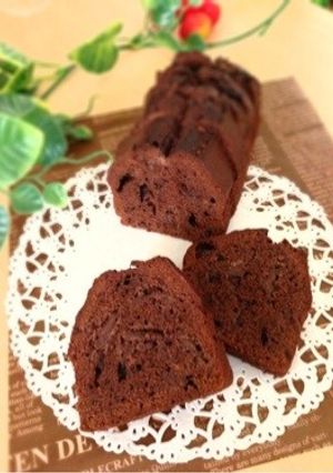 生クリームでチョコパウンド-レシピのメイン写真