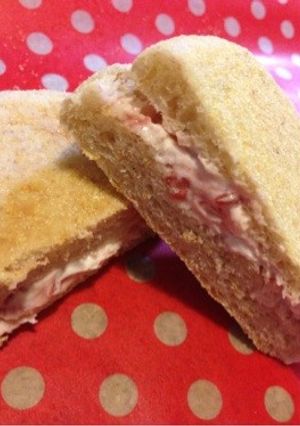 ダノンビオで！ダイエットサンド♫-レシピのメイン写真